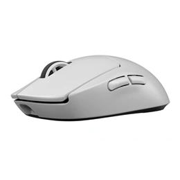 Logitech Pro X2 Superlight 2 vezeték nélküli gaming egér (optikai, USB vevő, 3 gomb, fehér)