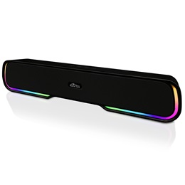 Media-Tech Phantom BT bluetooth soundbar (v5.1, RGB háttérvilágítás, FM rádió, microSD/USB, AUX, 10W RMS, 10 óra üzemidő