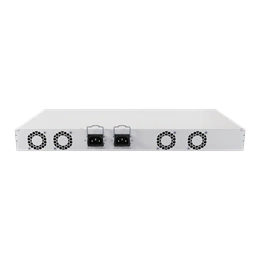 MikroTik CRS418-8P-8G-2S+RM switch (8x Gigabit PoE RJ45, 2x 10G SFP+, 150 W PoE, 2x tápegység, rack)