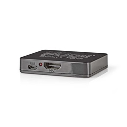 Nedis VSPL34002BK HDMI splitter (1x HDMI bemenet / 2x HDMI kimenet, HDMI 1.4, 4K 30Hz, USB táp)