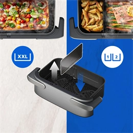 Philips SteamFry+ MAX 9.5L forró levegős sütő