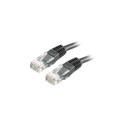 ROLINE UTP CAT6 patch kábel 0,3 m (fekete)
