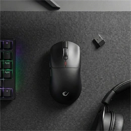 Rampage CLAX gamer egér (Bluetooth/USB/2,4 GHz, 7 gomb, 24 000 DPI, fekete)