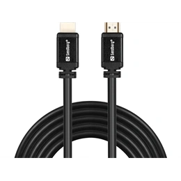 SANDBERG HDMI kábel (HDMI 2.0, HDMI dugó / dugó, 5 m, fekete)