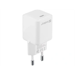 Sandberg USB-C PD hálózati töltő 20W (230V AC bemenet, 5V/3A, 9V/2.22A, 12V/1.67A, EU dugó)