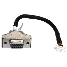 Shuttle Subminiature 2x10 tűs VGA F/F adapter (DS81, DS87, XH81, XH81V)